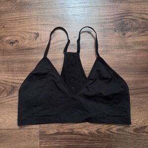 No Boundaries Black Stretchy Bralette